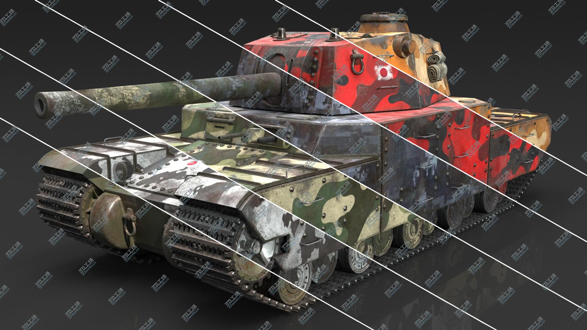images/goods_img/202105074/Type 2605 Super Heavy Tank Camouflages set 3D model/1.jpg